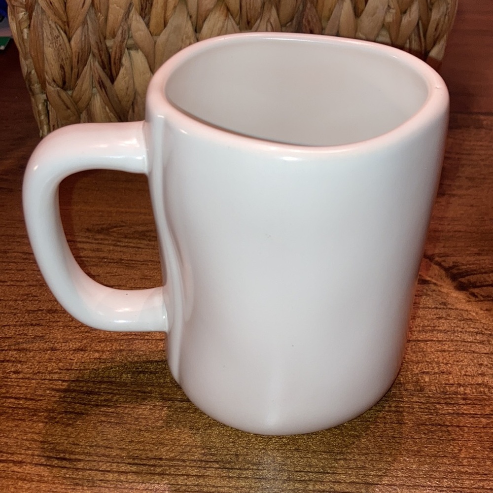 Rae Dunn MOTIVATION White Ceramic Mug New Gift